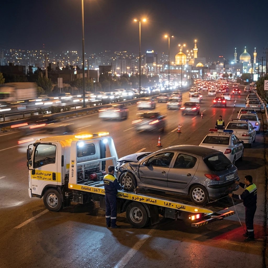 خودروبر شبانهروزی مشهد خودروبر فوری مشهد