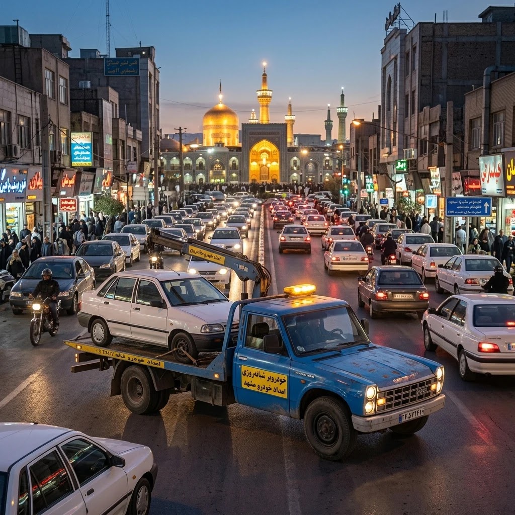 خودروبر شبانهروزی مشهد خودروبر فوری مشهد